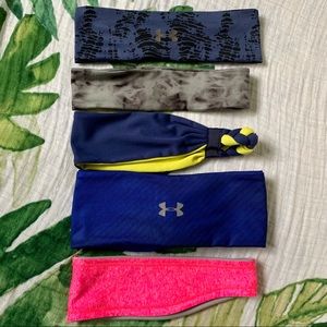 Under Armour and Scunci Headbands